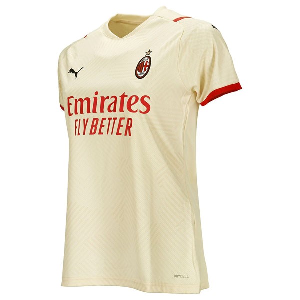 Camiseta Futbols AC Milan 2ª Kit Mujer 2021 2022
